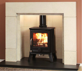 Newman Medistone Biscay fireplace