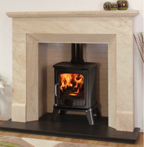 Newman Medistone Cadiz fireplace