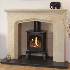 Newman Medistone Morella fireplace