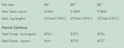 Riva 16/22/26 Contemporary Stove Riva 16/22/26 Contemporary Stove
