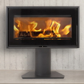 Pevex Heta Scanline SL100 Pedestal Woodburning Stoves