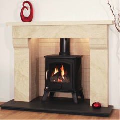 Newman Medistone Toledo fireplace