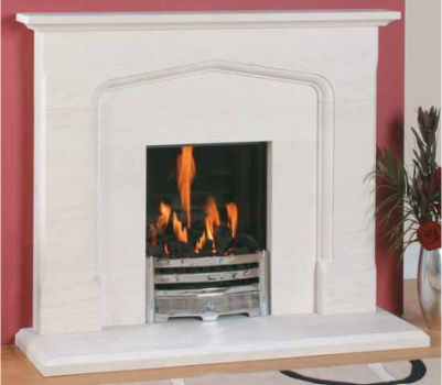 Newman Tudor Slimline Fireplace