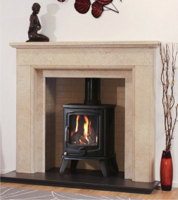 Newman Medistone Zamora fireplace